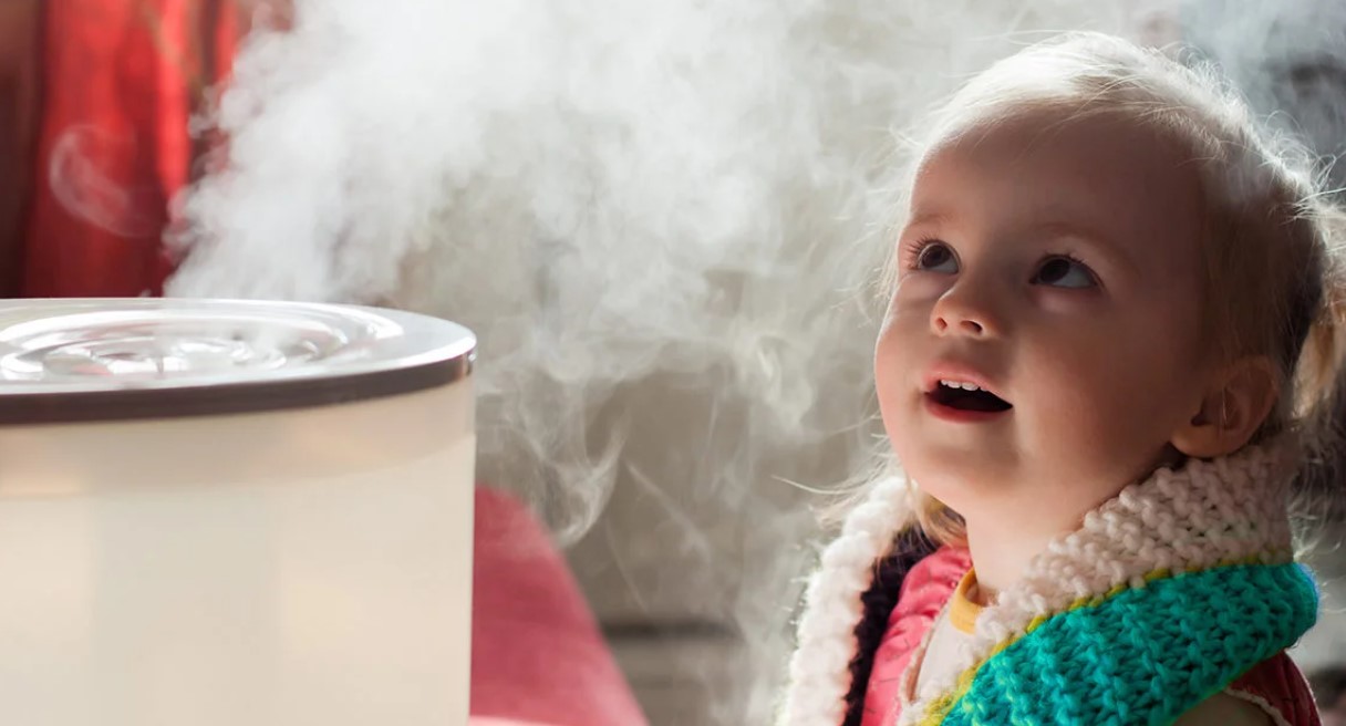 Air purifiers and humidifiers for baby